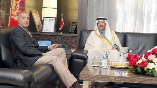 abdellatif-hammouchi-s'entretient-avec-l'ambassadeur-d'arabie-saoudite-a-rabat-|-le-reporter.ma