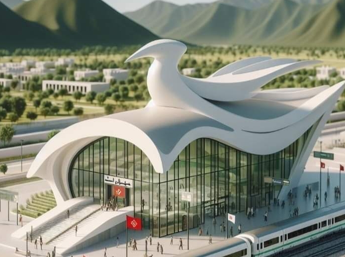 بتصميم-فريد…-بناء-محطة-قطار-جديدة-بمدينة-تطوان-–-دار-الخبر