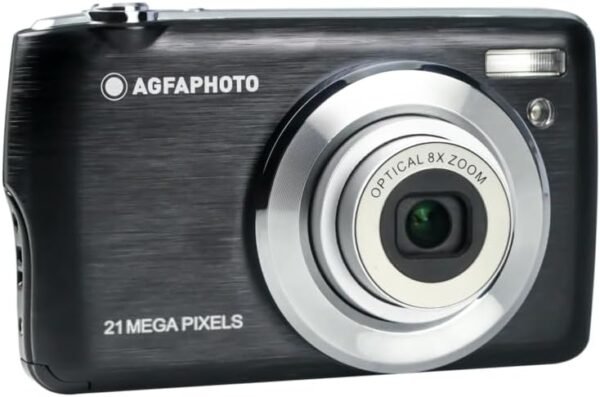 AGFA Photo Realishot DC8200 - Appareil Photo Numérique Compact Cam, 21MP, Vidéo Full HD, Ecran LCD 2.7'', Zoom Optique 8X, Batterie Lithium, Carte...
