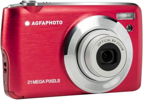 AGFA Photo Realishot DC8200 - Appareil Photo Numérique Compact Cam, 21MP, Vidéo Full HD, Ecran LCD 2.7'', Zoom Optique 8X, Batterie Lithium, Carte...