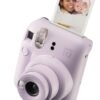 Fujifilm instax Mini Appareil Photo instantané 12, Exposition Automatique avec Objectif Selfie intégré, Violet Lilas