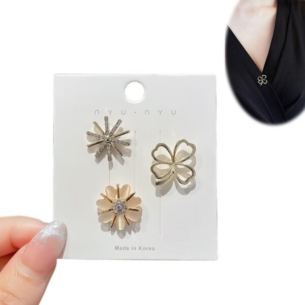 <h3>XENQITO 3 pièces Broches pour Femme Broches Et Pins Pour Femme Fantaisie Femmes Mode Broche, Broche de Fixation de Vêtements, Chic Le Lot de Broches Accessoires du Élégant Comme Cadeau pour Filles</h3>