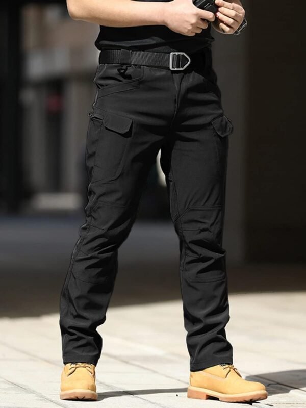 Onsoyours Pantalon Cargo Homme Multipoches Zippé Mince Pantalon Combat Pantalon de Travail Imperméable Pantalon Militaire Tactique pour Casual Activités en Plein Air – Image 6