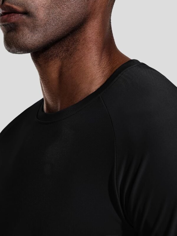 Teesmen Lot de 3 t-Shirts de Course à Pied à séchage Rapide pour Homme - Hauts de Sport Anti-Transpiration - T-Shirts d'entraînement Respirants – Image 3