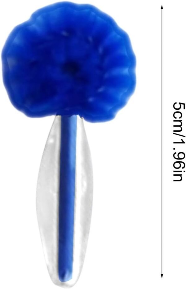 Brosse de nettoyage pour nombril – Outil pratique pour les blagues pratiques, nouveauté | Brosses de nettoyage pratiques pour l'hygiène personnelle, brosse unique pour le visage pour la personne qui a – Image 5