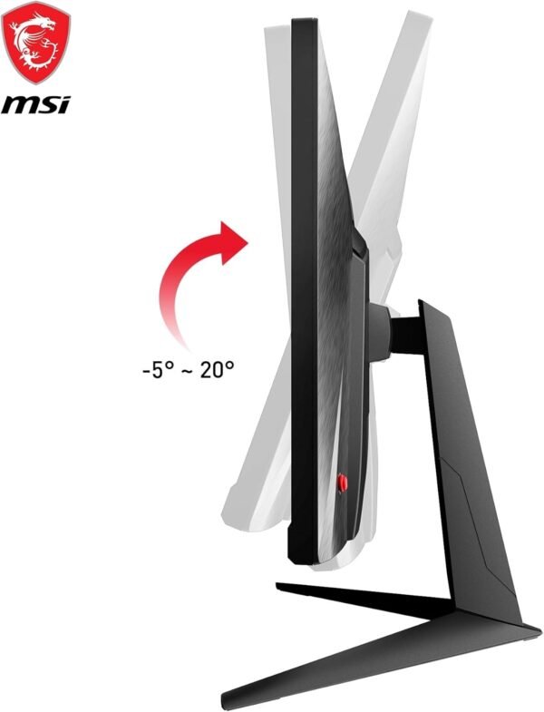 MSI G2412F écran gaming FHD 23,8" - 1920 x 1080 dalle Rapid IPS, 180 Hz / 1ms (GtG), gamme de couleurs sRGB 107%, Adaptive Sync - DP 1.2a, HDMI 2.0b CEC – Image 5
