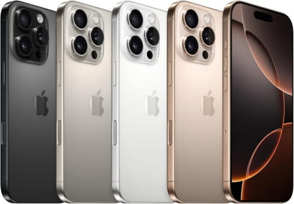 Apple iPhone 16 Pro (256 Go) - Titane Noir – Image 4