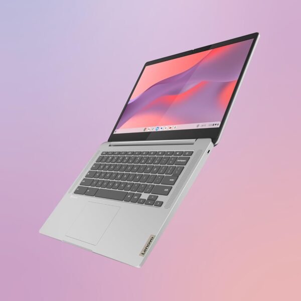 Lenovo IdeaPad Slim 3 Chromebook 14M868 - Ordinateur Portable 14'' FHD (MediaTek Kompanio 520, RAM 8Go, SSD 128Go, Arm Mali-G52 2EE MC2 GPU, Chrome OS) Clavier AZERTY Français - Gris – Image 8