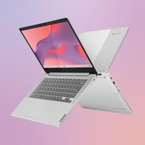 Lenovo IdeaPad Slim 3 Chromebook 14M868 - Ordinateur Portable 14'' FHD (MediaTek Kompanio 520, RAM 8Go, SSD 128Go, Arm Mali-G52 2EE MC2 GPU, Chrome OS) Clavier AZERTY Français - Gris – Image 9