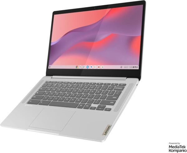 Lenovo IdeaPad Slim 3 Chromebook 14M868 - Ordinateur Portable 14'' FHD (MediaTek Kompanio 520, RAM 8Go, SSD 128Go, Arm Mali-G52 2EE MC2 GPU, Chrome OS) Clavier AZERTY Français - Gris – Image 15