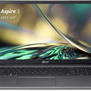 Acer Aspire 3 A317-55P-36YL Ordinateur Portable 17,3'' Full HD, PC Portable (Intel Core i3-N305, RAM 8 Go, SSD 512 Go, Intel UHD Graphics, Windows 10) - Clavier AZERTY (Français), Laptop Gris