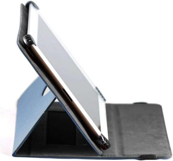 Navitech Étui Bleu avec Support Rotatif 360 Et Stylet - Compatible avec Le DDRTIUEZ 10 Pouce Android Tablette – Image 2