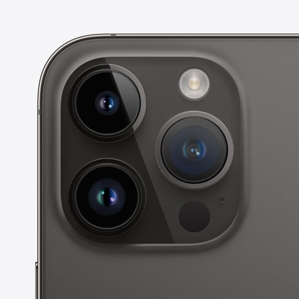 Apple iPhone 14 Pro, 128 Go, Noir sidéral (Reconditionné) – Image 3