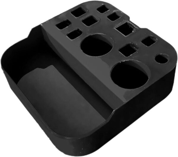 perfk Organisateur de Toilettage pour Chien Accessoire de Bras de Toilettage pour Chien Boîte de Rangement Légère et Polyvalente pour Animalerie pour Ciseau, Diamètre des Pores de 19 mm