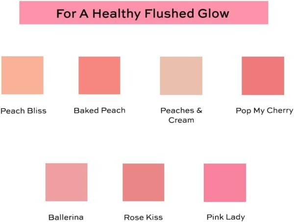 Makeup Revolution, Poudre Fard à Joues Relooké, Ballerina, 7.5g – Image 6