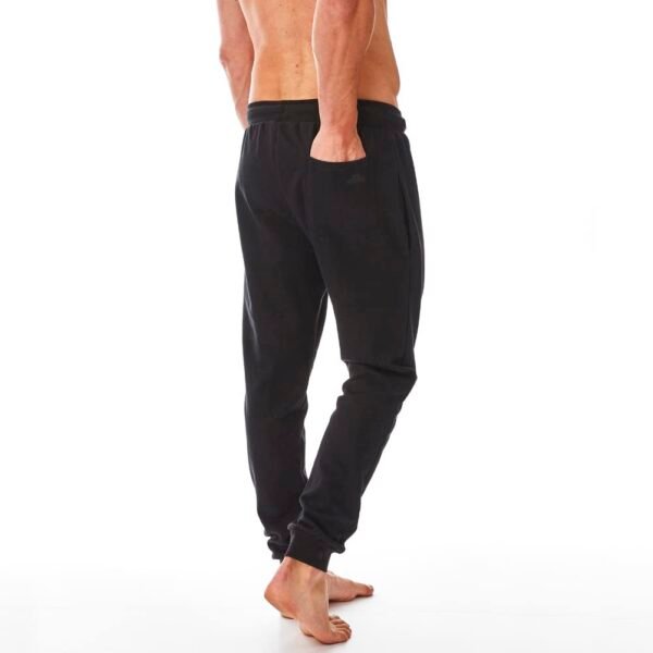 Iron Mountain Pantalon de Jogging pour Homme en Fil recyclé, Pantalon de Sport, Pantalon d'entraînement avec Revers, Noir, L – Image 3