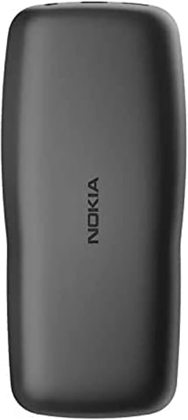 Nokia 106 unlocked 4GB Dual Sim 2018 Gris Foncé avec Lampe Torche LED Radio FM Grand Bouton Téléphone – Image 6