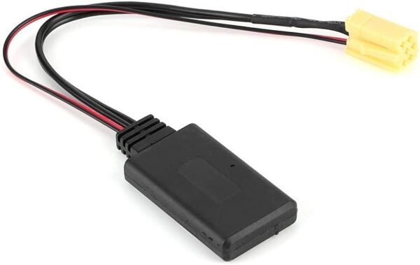 Yctze pour connecteur Radio duokon 159 pour Fiat Grande Punto Bluetooth Adaptateur Remplacement pour Audio Bluetooth, connecteur Radio 6 Broches Adaptateur AUX stéréo de Voiture – Image 9