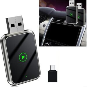 Alternative view of Transformez votre expérience de conduite avec Wireless For Carplay pour Android Auto (A)