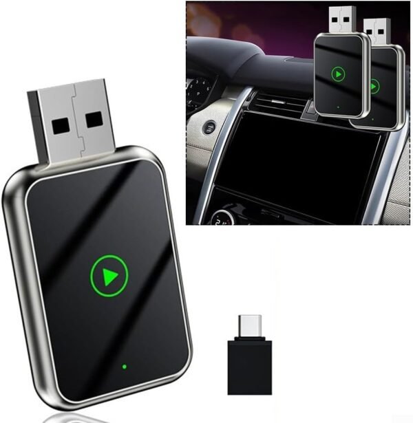 Transformez votre expérience de conduite avec Wireless For Carplay pour Android Auto (A) – Image 2