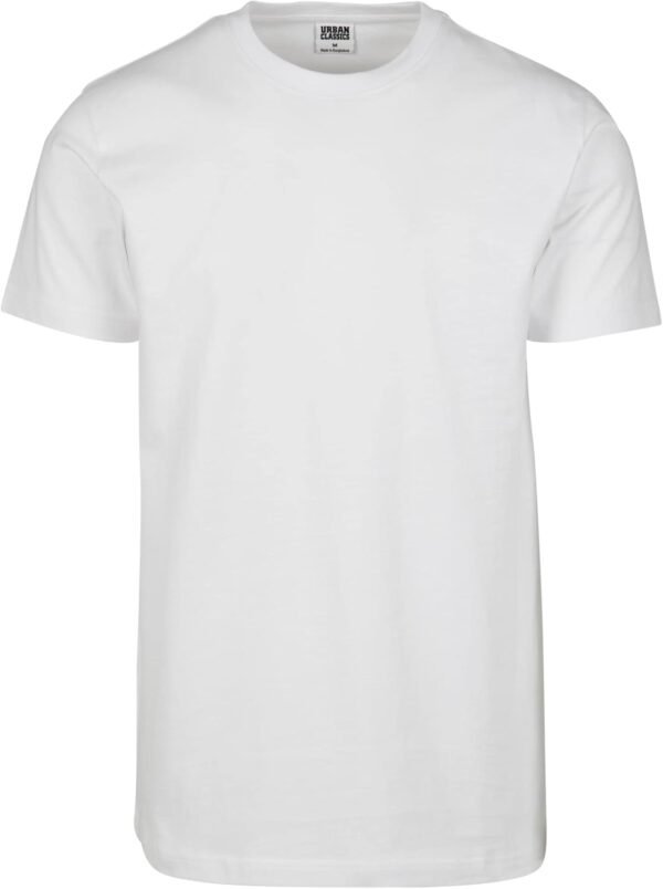 Urban Classics T-Shirt Basique Homme T-Shirt Manches Courtes Noir Regular/Coupe Standard – Image 5