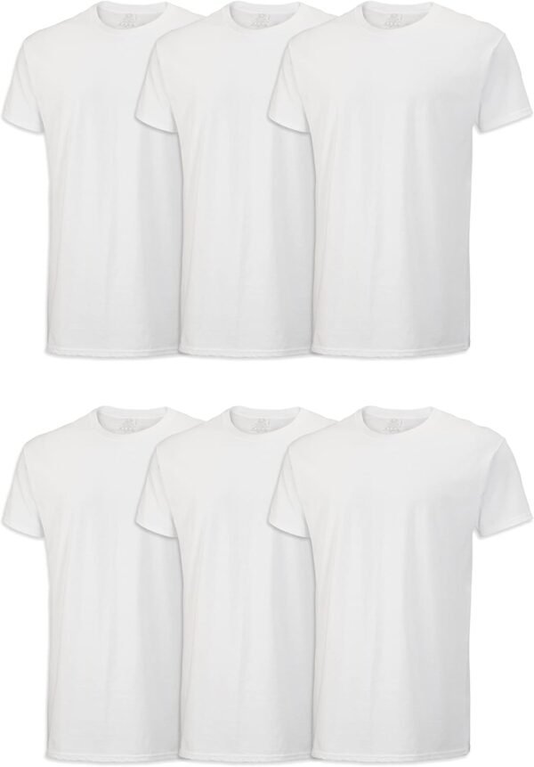 Fruit of the Loom Shirt Stay Tucked Crew pour Homme (Lot de 6)