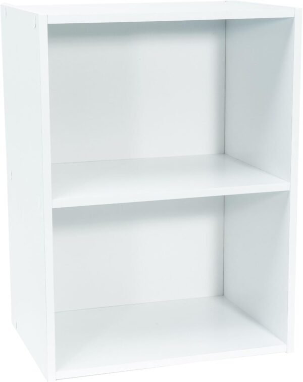 WERKA PRO Meuble Blanc de Rangement 2 niches (54 x 40 x 29cm) – Image 3