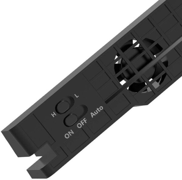 DollaTek Ventilateur de Refroidissement USB Super Externe à 5 températures avec câble USB, Noir pour Console de Jeu PS4 Pro – Image 7