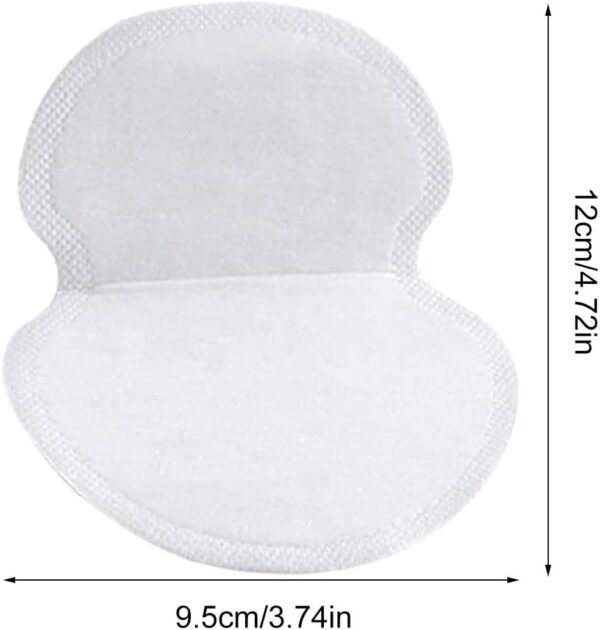 Coussinets de protection contre la transpiration pour aisselles – Doublures jetables absorbant la transpiration, patchs de protection sous les aisselles | Solution de confort d'hygiène personnelle – Image 7