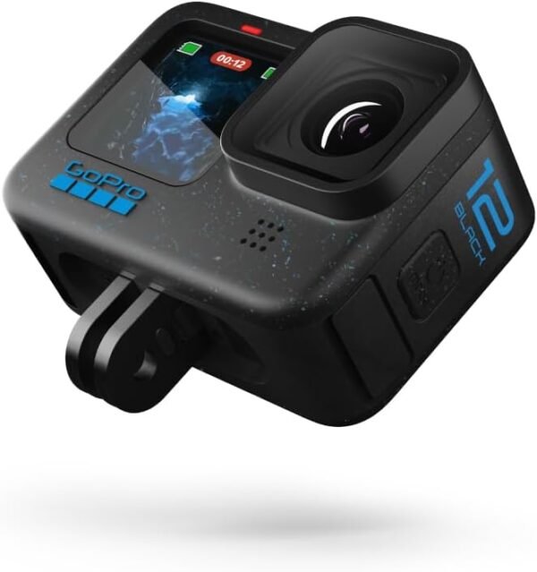GoPro HERO12 Black - Caméra d'action étanche avec vidéo Ultra HD 5.3K60, Photos 27MP, HDR, capteur d'image 1/1.9", Diffusion en Direct, Webcam, stabilisation – Image 5