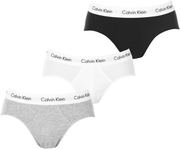 Calvin Klein Lot de 3 Slips U2661G pour Homme
