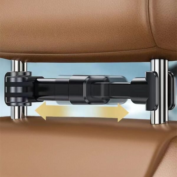 OTTSAN Support Tablette Voiture pour Renault Scala, Support Voiture Extensible Support de Tablette de Siège de Voiture Rotation 360° Multifonctionnel Auto Accessoires,A – Image 3