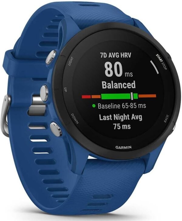 Garmin Forerunner 255 – GPS-Laufuhr mit individuellen Trainingsplänen, speziellen Lauffunktionen und detaillierter Trainingsanalyse. 1,1“ & 1,3" Farbdisplay, Akkulaufzeit bis zu 14 Tage – Image 3