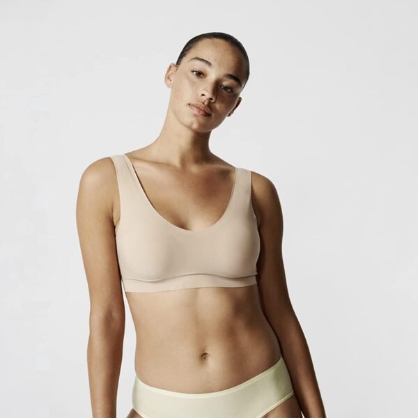 Chantelle SOFTSTRETCH | Brassière à Coques Femme V-Neck Invisible sans Couture Ultra-Stretch, Ultra-Confort, Effet Seconde Peau Adaptée à Toutes Les Morphologies | Lingerie Femme | du XS au XXL – Image 6