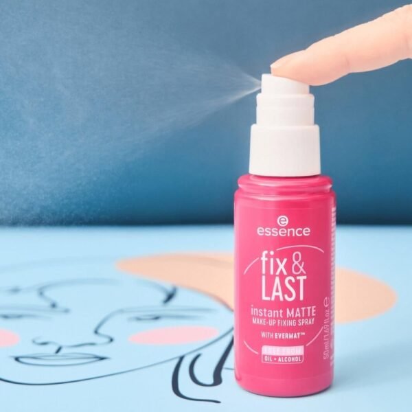 Essence - Spray Fixateur de Maquillage Fix & Last Instant Matte – Image 4