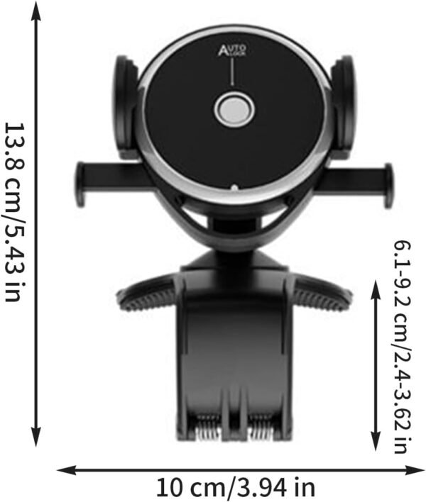 Générique Porte-Téléphone pour Tableau De Bord - Support de Téléphone Portable,Support Pliable Rotatif 360 Degrés pour Hommes et Femmes Voyage Sécurité Routière Véhicule Auto Camion – Image 5