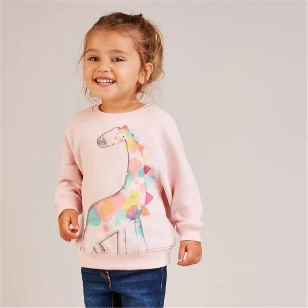 Pull Fille Vêtements pour Filles Enfants Sweatshirt Sportswear Licorne Jumper Pullover Atomne Hiver Taille 1-7 Ans – Image 2