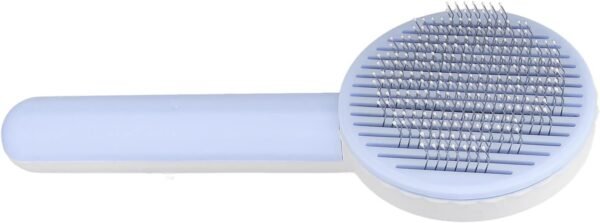 Marooma Brosse Ronde Professionnelle pour Chat avec Fonction de Massage à Aiguille épaisse, Routine de Toilettage pour Animaux de Compagnie, Brosse de Toilettage pour Chats et Chiens, Garde(Bleu) – Image 6