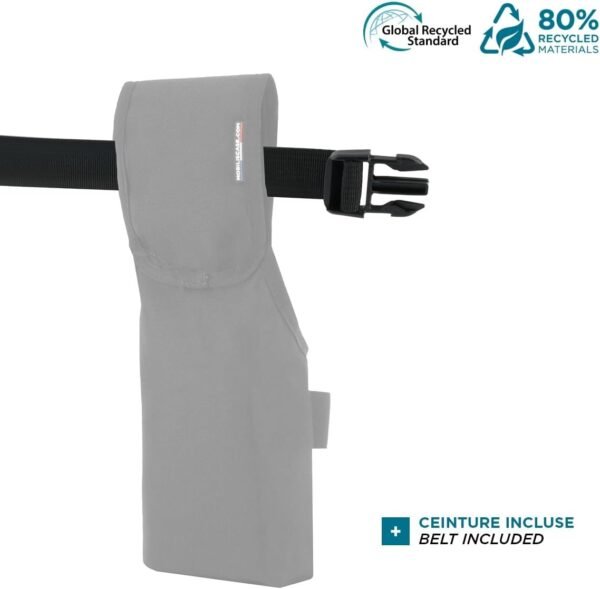 MOBILIS Holster pour POS Lecteur de Carte avec Ceinture Étui Universel pour Terminaux de Paiement & Scanners Mobiles, 1 Compartiment, Dimensions Appareil Max 11 x 27 x 5 cm – Image 7