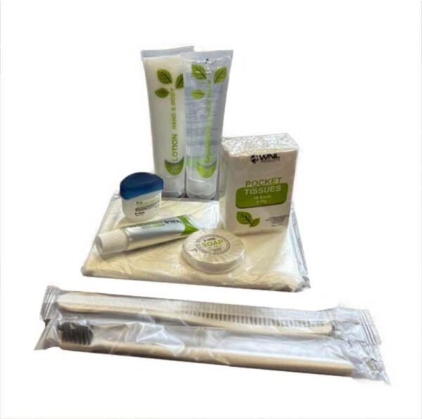 WNL Products 1400SUB-50PACK Kit de luxe confort adulte dans une pochette transparente, fournitures essentielles d'hygiène personnelle et de toilette, lot de 50 – Image 2