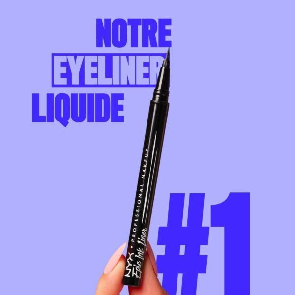 NYX Professional Makeup Crayon à Lèvres Mat, Sans transfert, Waterproof, Sans Bavure, Longue Tenue, Formule Vegan, Line Loud, Ambition Statement (06) – Image 4