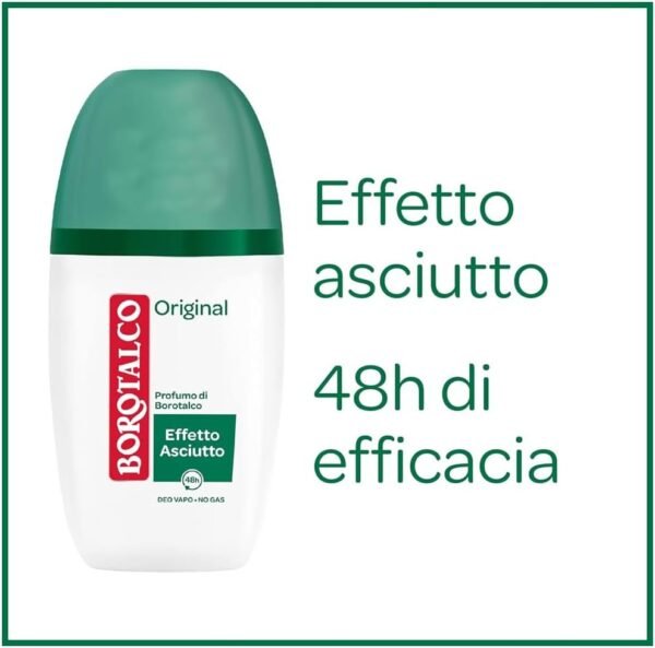 Borotalco Lot de 12 déodorants en spray d'origine 75 ml Soin et hygiène du corps – Image 3