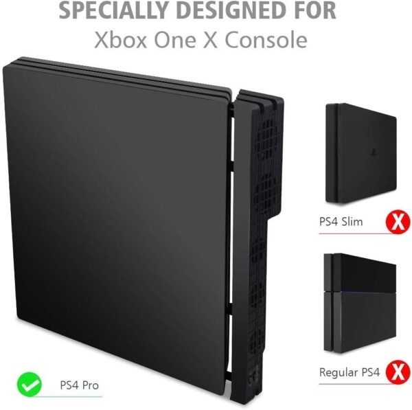 DollaTek Ventilateur de Refroidissement USB Super Externe à 5 températures avec câble USB, Noir pour Console de Jeu PS4 Pro – Image 4