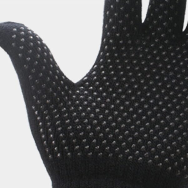 Oceanlend Gants de patinage artistique pour enfants, gants d'hiver antidérapants, gants extensibles chauds pour sports sur glace – Image 3