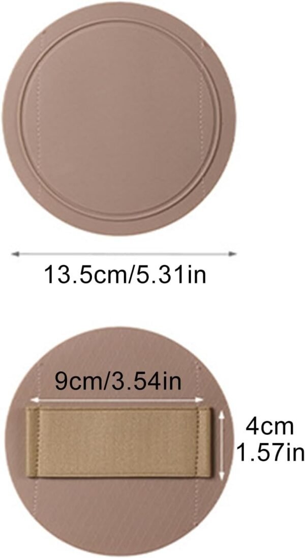 exfoliant en silicone pour corps | outil d'hygiène corporelle réutilisable, éponge nettoyante avec nettoyage en profondeur, accessoire pour hygiène personnelle, tapis de visage, dos et corps – Image 6