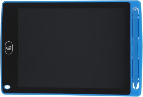 Akozon Tablette d'écriture LCD 8,5 Pouces pour Enfants, Tableau d'écriture coloré, Batterie Intégrée, Couleur de Stylo Aléatoire – Rouge, Noir, Bleu (Blue) – Image 6
