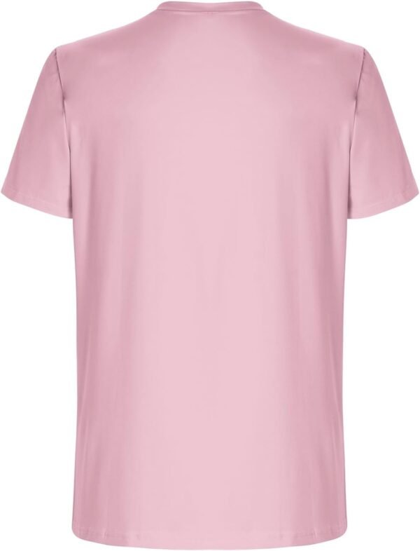 Tee Shirt Homme Sport Tshirt à Manches Courtes T-Shirts Ete Imprimé Teeshirt Col Rond Haut D'Été Streetwear Grande Taille Fin Cut Top Coton Délavé Habit Casaul Vêtements – Image 4