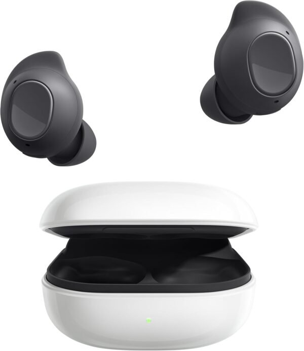 Samsung Galaxy Buds FE Écouteurs sans Fil, Réduction Active du Bruit, Ajustement Confortable, 3 Micros, Commande Tactile, Basses Profondes, Graphite, Version FR – Image 2