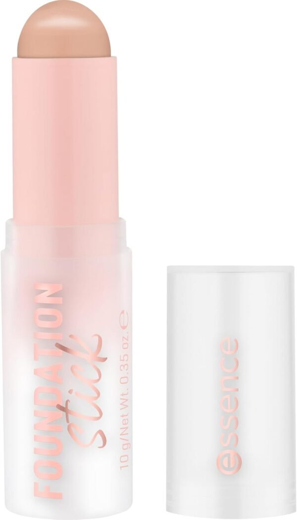 Essence Cosmetics essence FOUNDATION stick fond de teint en stick, protecteur, couvrant, effet voilé, naturel (10g) – Image 2