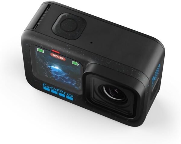 GoPro HERO12 Black - Caméra d'action étanche avec vidéo Ultra HD 5.3K60, Photos 27MP, HDR, capteur d'image 1/1.9", Diffusion en Direct, Webcam, stabilisation – Image 4